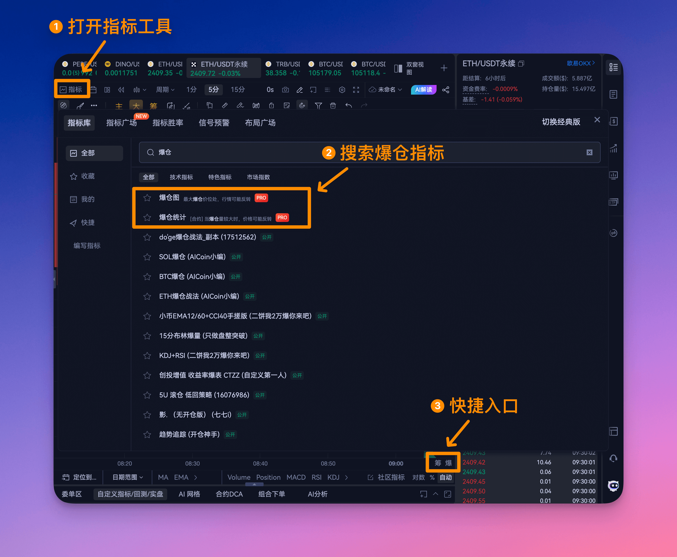 爆仓数据